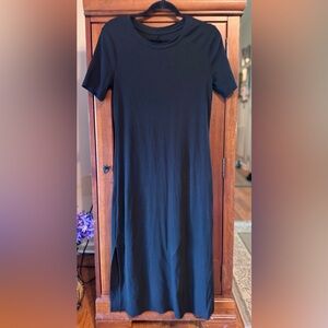 a new day Classic Black Midi Dress size Medium